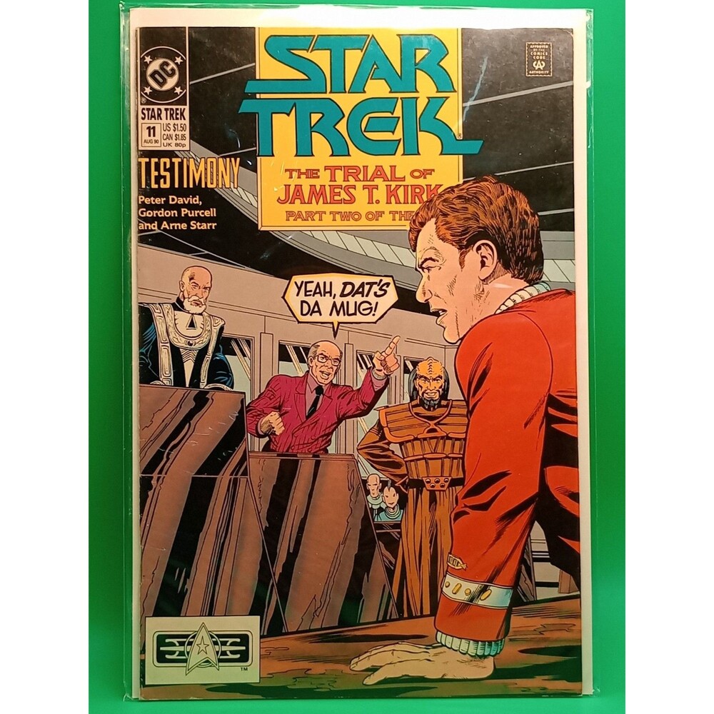 Star Trek Dc Comic Book The Trial Of James Kirk Part Two Of Three